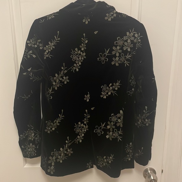 Jill Stuart Velvet Blazer - Picture 3 of 3